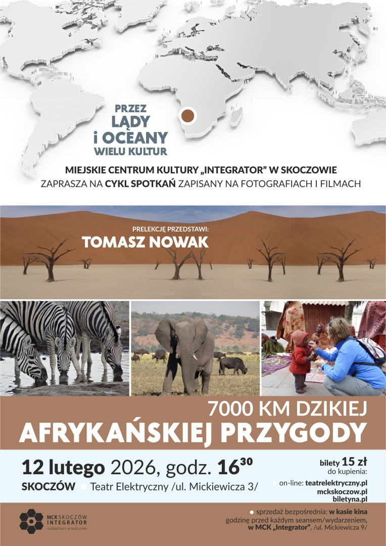 - Prelekcja podróżnicza: Afryka