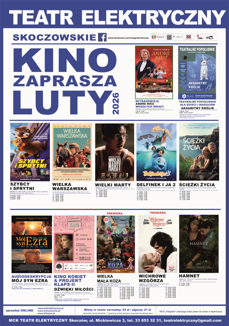 - Repertuar kina - LUTY 2026