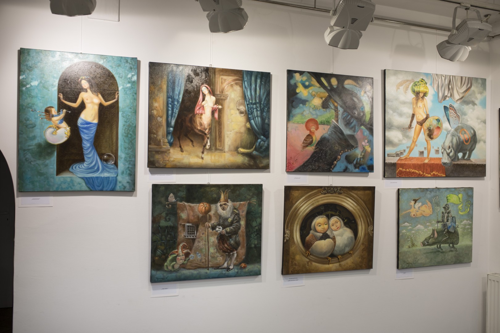 Świat malowany - malarstwo i karykatura/Otwarcie wystawy malarskiej Tigrana Yardikyana/ 2020.09.03, 