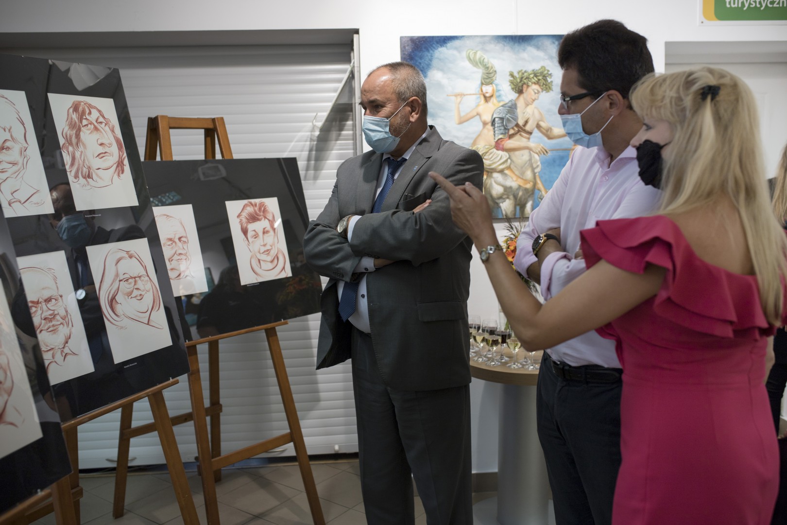 Świat malowany - malarstwo i karykatura/Otwarcie wystawy malarskiej Tigrana Yardikyana/ 2020.09.03, 