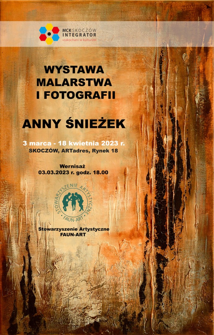 Wystawa malarstwa i fotografii Anny Śnieżek