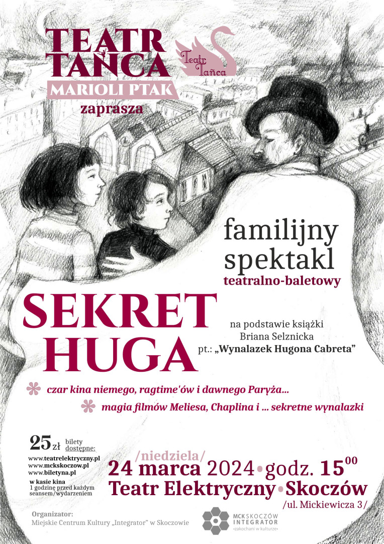 Familijny spektakl teatralno-baletowy SEKRET HUGA
