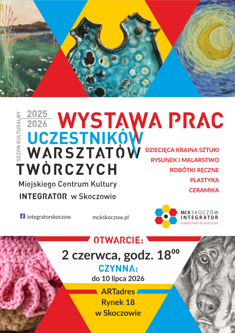 - Wystawa Prac Uczestników Warsztatów Twórczych 2025/2026