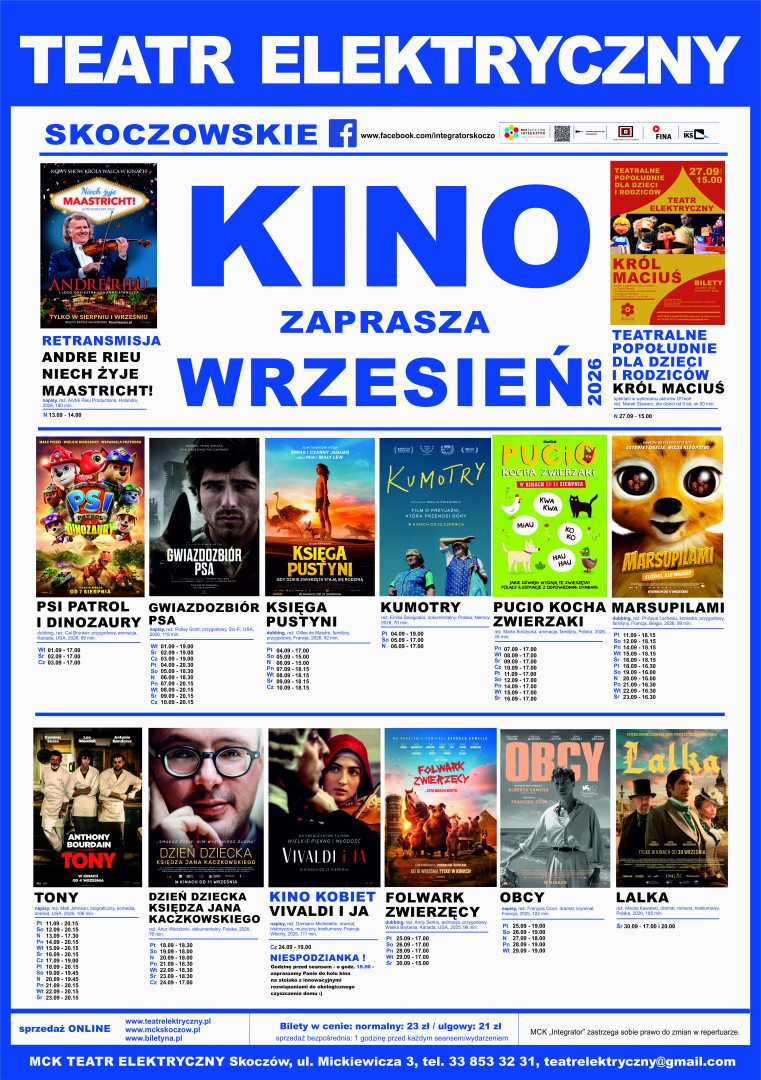  - Repertuar - wrzesień 